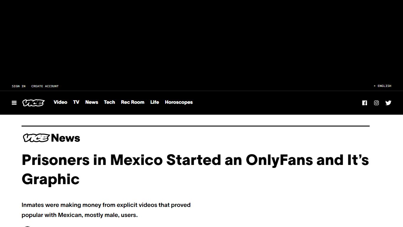 Prisoners in Mexico Started an OnlyFans and It’s Graphic - VICE